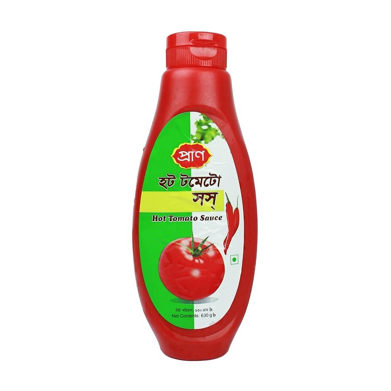 Pran Hot Tomato Sauce Pet 320gm