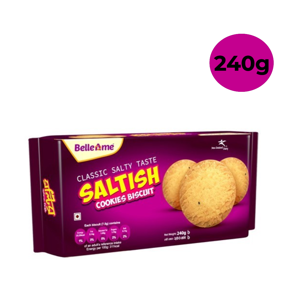 BelleAme Saltish Cookies Biscuit 240gm