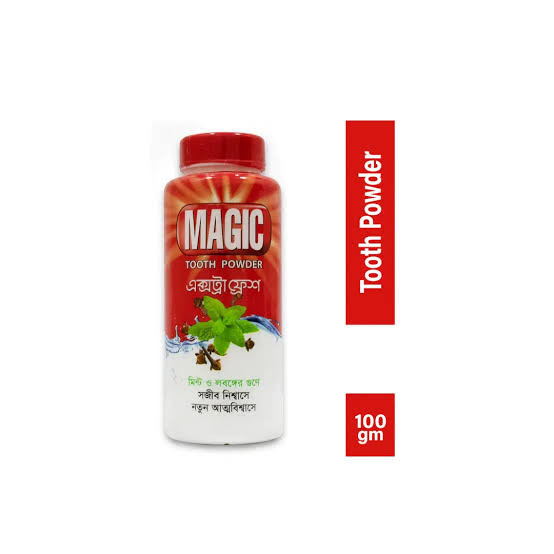Magic Tooth Powder Extra Fresh 100gm