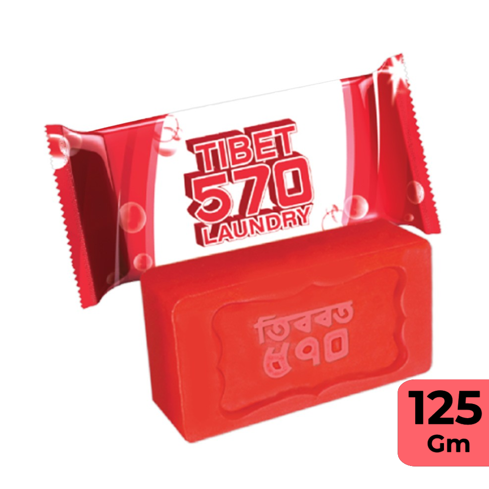 Tibet 570 Laundry Soap 125gm
