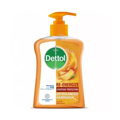 Dettol Handwash Re-Energize Liquid Pump 200ml