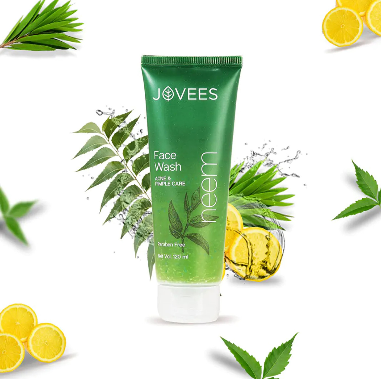 Jovees Herbal Neem Face Wash (120 ml) For All Skin Types