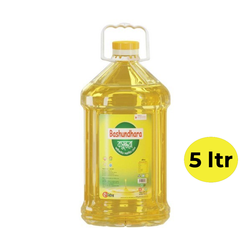Bashundhara Soyabean Oil 5ltr