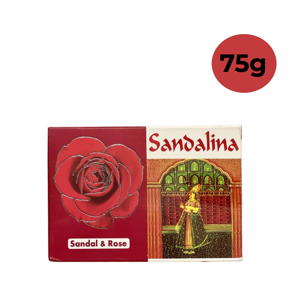 Sandalina Sandal & Rose Soap 75gm