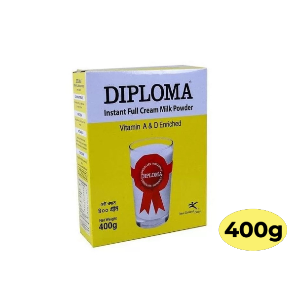 Diploma Instant Full Cream Milk Powder 400gm
