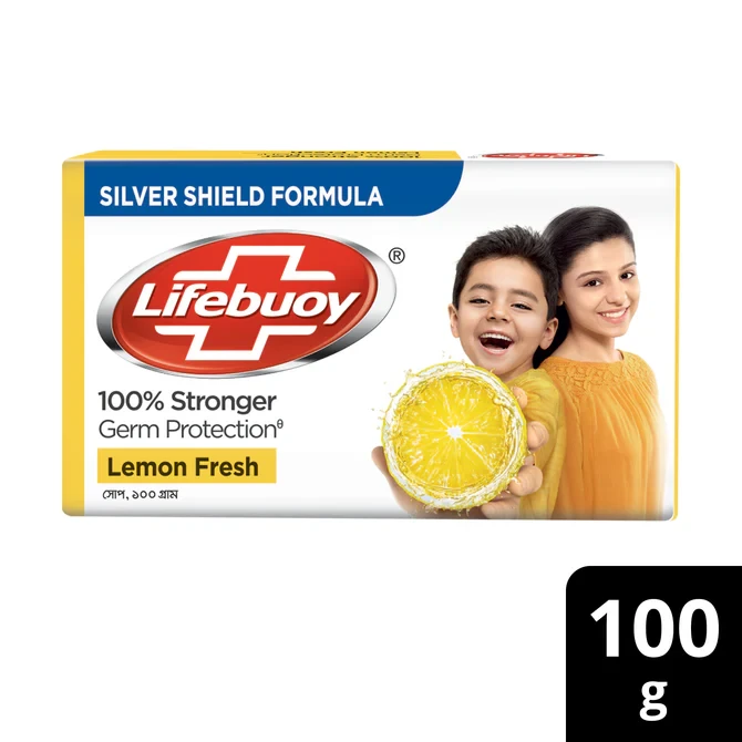 Lifebuoy Soap Bar Lemon Fresh 100gm