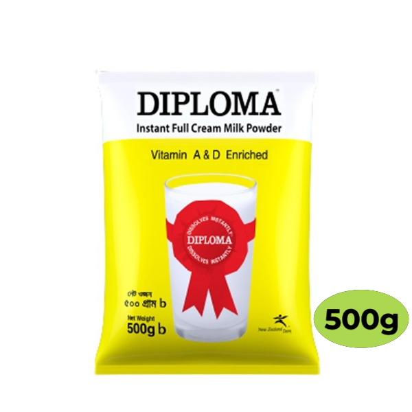 Diploma Instant Full Cream Milk Powder 500gm