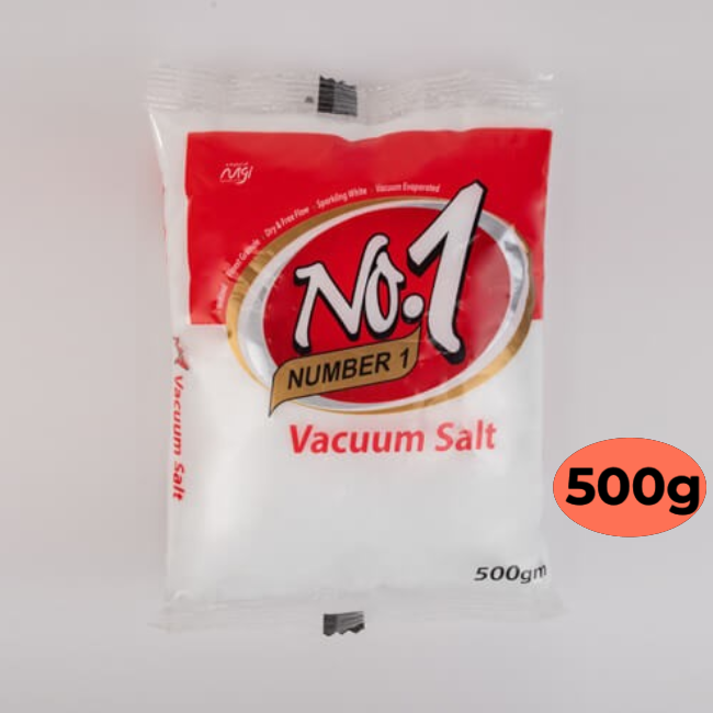 No.1 Vacuum Salt 500gm