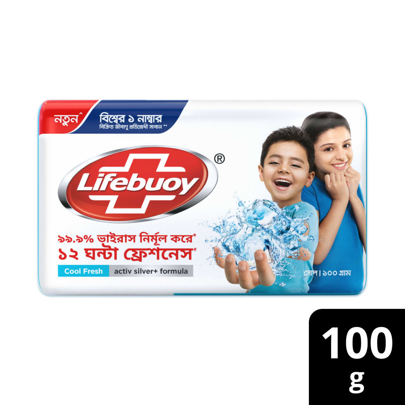 Lifebuoy Cool Fresh Skin Cleansing Bar 100gm