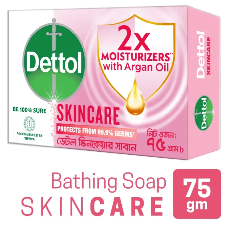 Dettol Soap Skincare 75gm