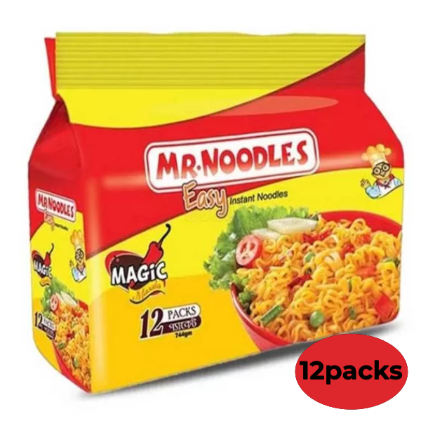 Mr. Noodles Easy Instant Magic Masala (12 pc) 744gm
