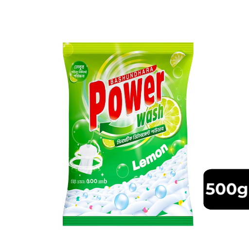 Bashundhara Power Wash lemon 500gm