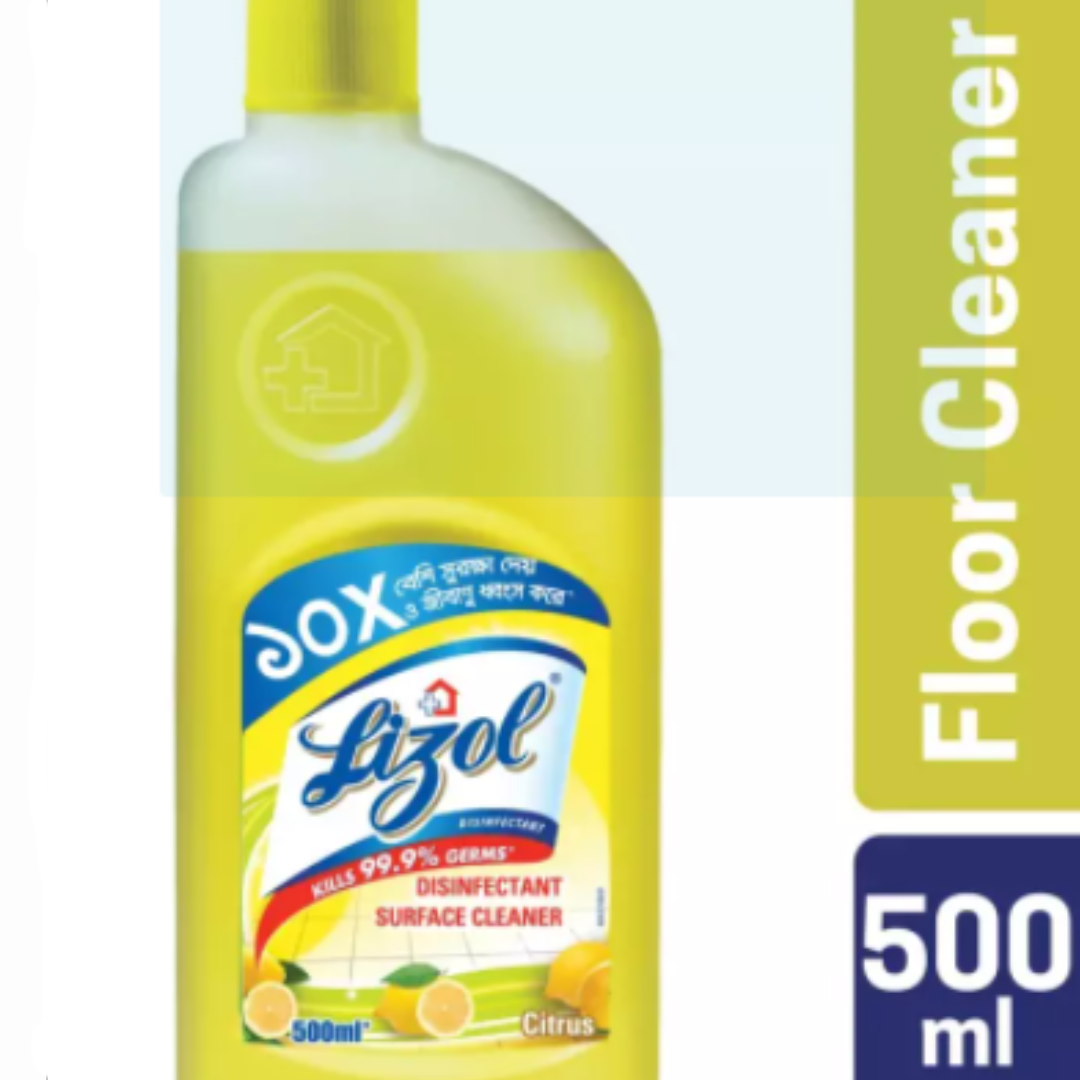 Lizol Disinfectant Surface & Floor Cleaner Citrus 500ml