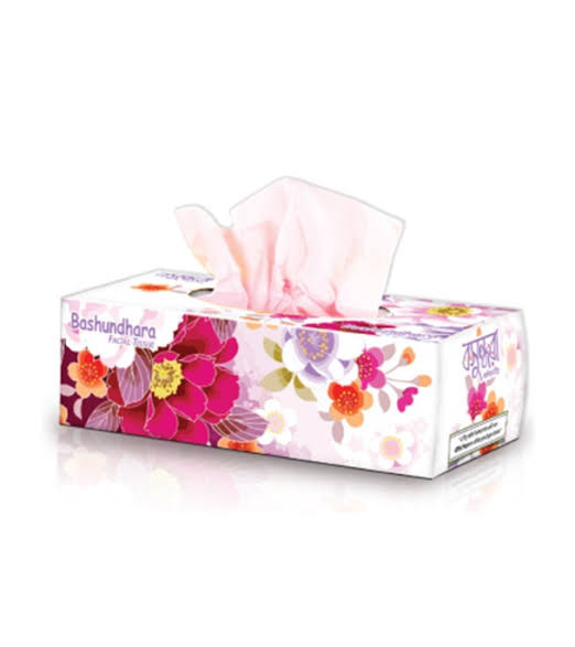 Bashundhara Petal Facial Tissue (100*2) pc box