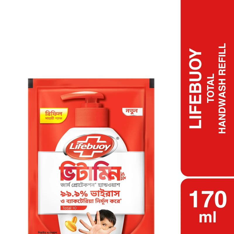Lifebuoy Handwash Total Refill 170ml