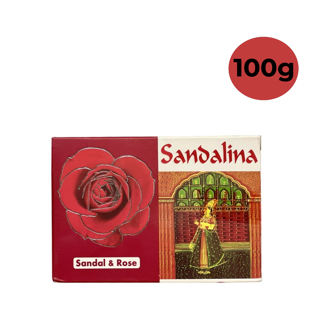 Sandalina Sandal & Rose Soap 100gm
