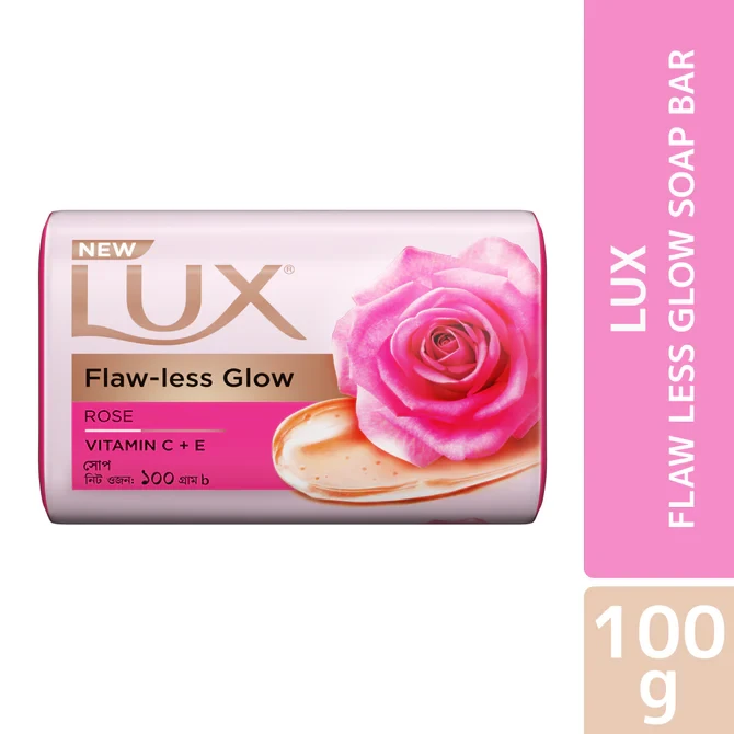 Lux Soap Bar FlawLess Glow 100g