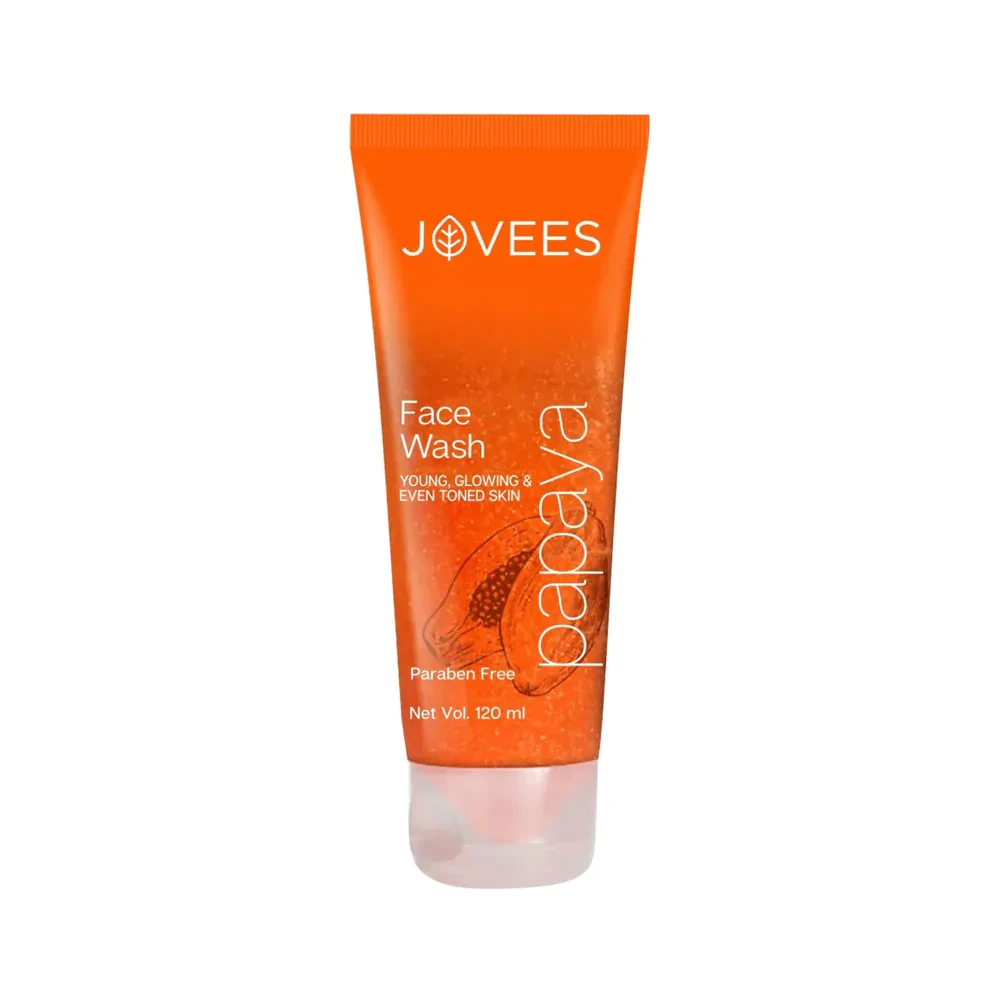 Jovees Herbal Neem Face Wash Papaya (120 ml)