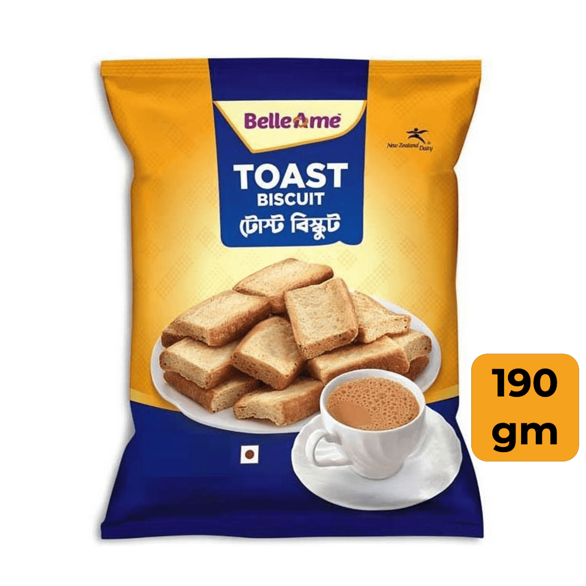 BelleAme Plain Toast Biscuit 190gm