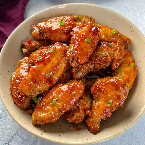 Chicken Wings with Chili Sauce(6p)