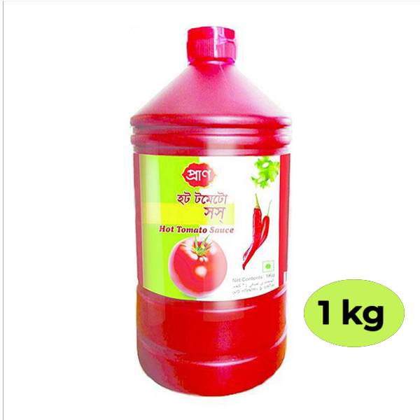 Pran Hot Tomato Sauce Pet 1kg